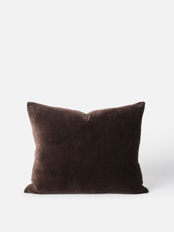 Henna - Cotton Velvet Cushion Cover 55x45cm Includes feather inner